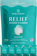 Body Restore Eucalyptus Shower Steamers, 15 Pack