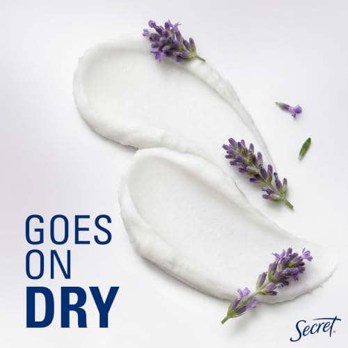 Antiperspirant Deodorant for Women - 72HR Odor Protection, Lavender Scent, Invisible Solid, Pack of 3