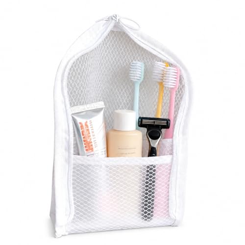 Lightweight Waterproof Standing Toiletry Bag for Travel & Gym