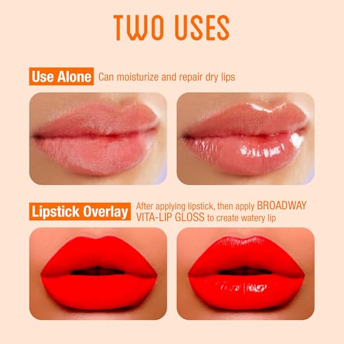 Ruby Kisses Broadway Vita-Lip Clear Gloss 6 Pack
