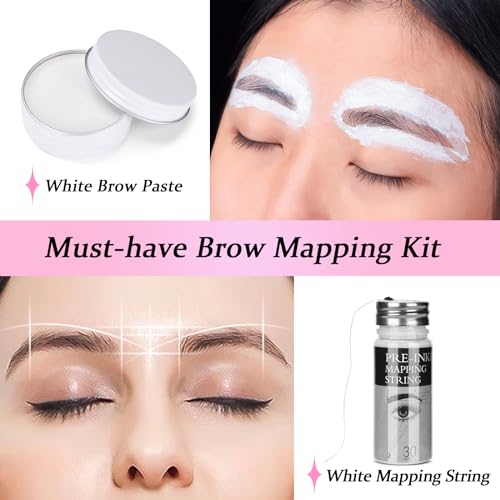 Brow Mapping String Set with Paste and Brushes