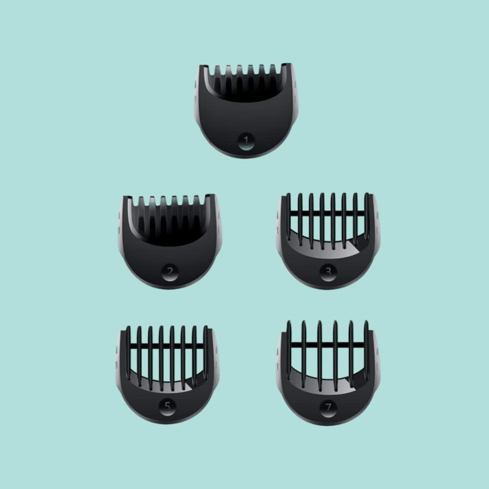 Electric Shaver Beard Trimmer Head Compatible + 5pcs Comb Trimming Set Compatible with Series 3, BT32 Razor Head Replacement Razor Blade