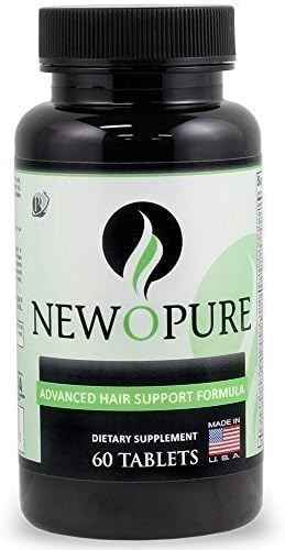 Newopure: Natural Hair Growth Vitamins, Stops Hair Loss, Regrows Hair, Blocks DHT, Stimulates New Growth, Promotes Thicker and Fuller Hair. Men & Women (30 Day Supply)
