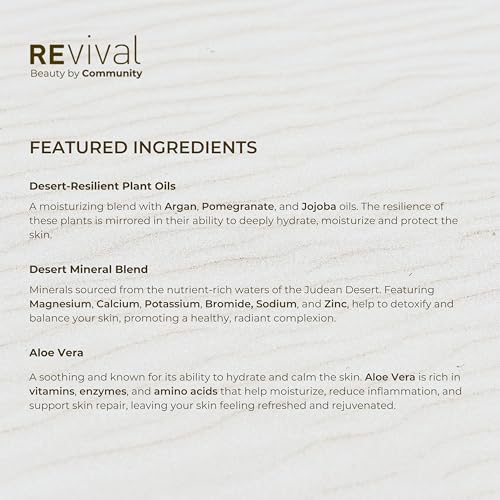 REvival Hand & Nail Cream - Deeply Moisturizing with Dead Sea