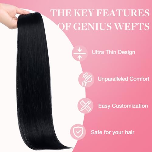GOO GOO Genius Weft Human Hair Extensions 14 Inch