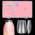 AILLSA Extra Short Coffin Nail Tips - 450PCS Acrylic Gel Full Cover