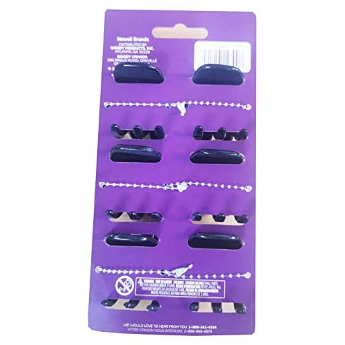Goody Classic Claw Hair Clips - 6-Count, Clear, Brown and Black - 1/2 Claw Will Gently Keep Hair Secured In Place with a Long Lasting Hold, color may vary (Pack of 2)