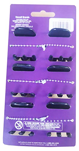 Goody Classic Claw Hair Clips - 6-Count, Clear, Brown and Black - 1/2 Claw Will Gently Keep Hair Secured In Place with a Long Lasting Hold, color may vary (Pack of 2)