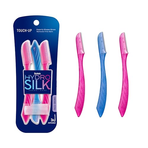 Skintimate Coconut Delight Shave Gel for Women 7 Ounce (Pack of 3) & Schick Hydro Silk Dermaplaning Tool with Precision Cover 3ct