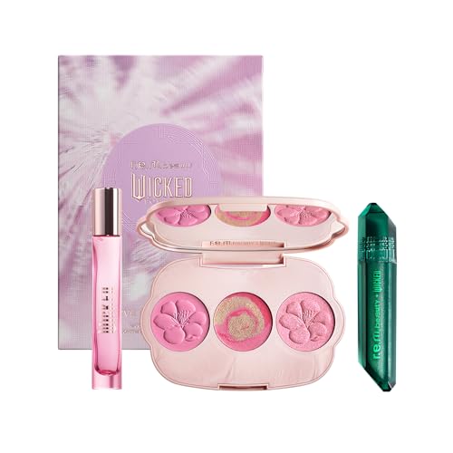 Glinda Makeup & Fragrance Set with Lip Oil, Blush Trio & Scent - Wicked by Ariana Grande