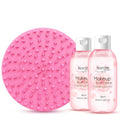 Makeup Brush Cleaner Set with Silicone Mat & Shampoo
