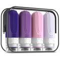 TSA Approved 2oz Travel Bottles, 4-Pack Leak Proof Toiletry Containers