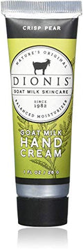Dionis Goat Milk Hand Cream, Crisp Pear, 1 oz
