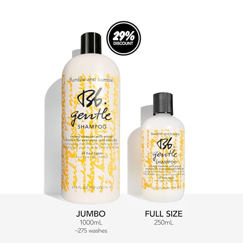 Bumble and bumble. Gentle Hydrating Shampoo For Every Day | Hydrating + Shine | For Curly, Wavy, Straight Hair | With Glycerin + Avocado Oil