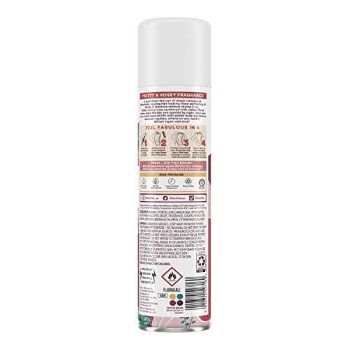 Batiste Dry Shampoo, Rose Gold, Refresh Hair and Absorb Oil Between Washes, Waterless Shampoo for Added Hair Texture and Body, 5.71 oz Dry Shampoo Bottle