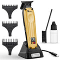 Fagaci Professional Zero Gap Cordless Beard Trimmer for Men