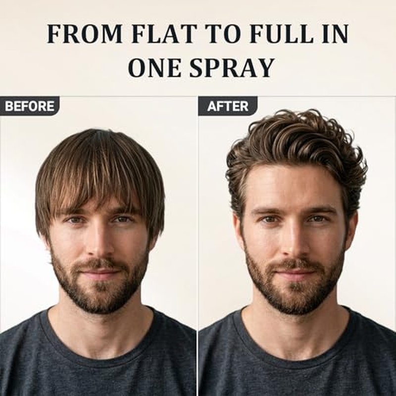 Sea Salt Spray for Fine Hair – Volume & Texture Matte Finish