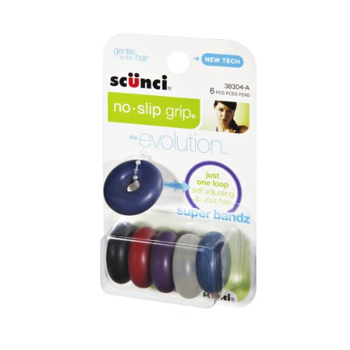 SCUNCI SUP BANDZ NSLP GRP EVO 6CT