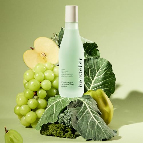 Hersteller Wonder Veggie Juicy Treatment Essence Toner ? Korean Hydrating Face Toner with Kale Extract ? Vegan, Non-Irritating, for Sensitive Skin ? 5.07 fl oz K-Beauty Skincare