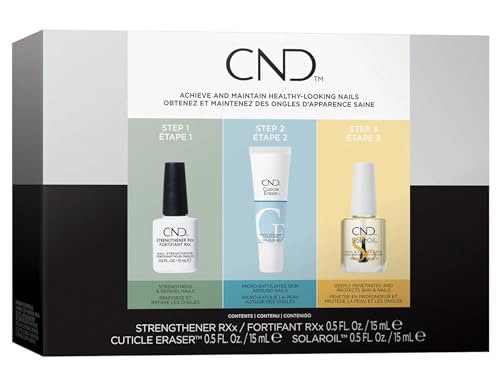 CND Care Condition Coat 3-Piece Nail Care Kit with Strengthener & SolarOil