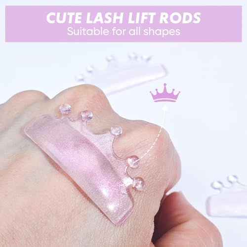 PERMANIA Lash Lift Pads Self-Adhesive Reusable (Pink)