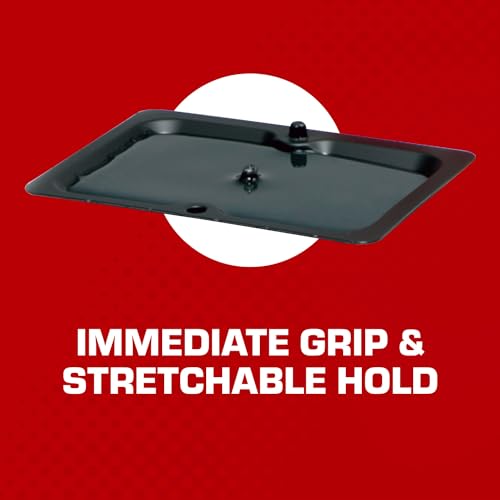 Tomcat Mouse Trap with Immediate Grip Glue for Mice, Cockroaches, Spiders, and Scorpions, Ready-To-Use, 4 Traps