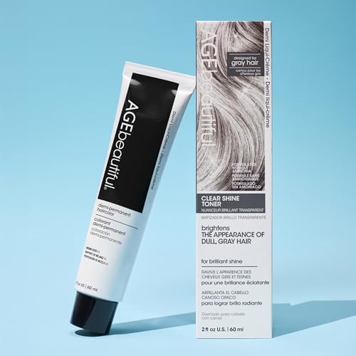 AGE Beautiful 5-Minute Demi Cream Toner for Gray Hair