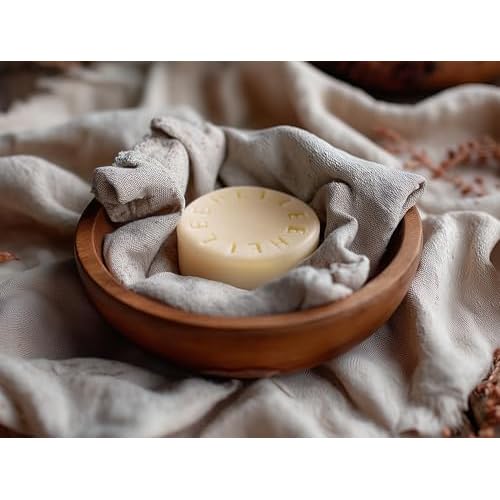 Cleansing Soap with Complimentary Natural Sponge Soap Stand (Fragrance Free)