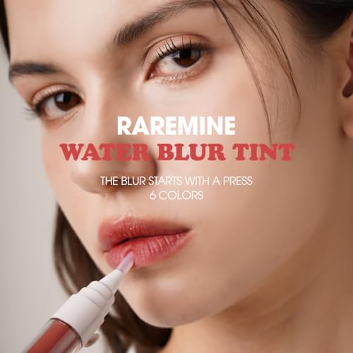 Water Blur Lip Stain Tint - Long Lasting Velvet Finish
