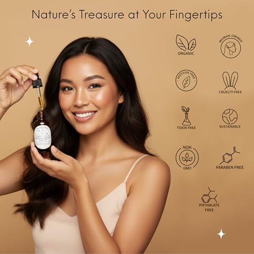 Redemption Organic Frankincense Resin Infused Black Seed, Castor, Jojoba & Rosehip Oils for Face Anti-Aging Miracle Moisturizer Cold Pressed Serum Natural Skincare Hydrates Skin Moisturizing 1 Fl Oz