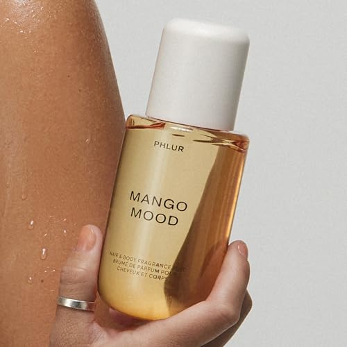 PHLUR Mango Mood Body Mist - Tropical Hair & Body Spray 8 Fl Oz