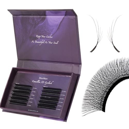 DeceMars 5D Layered Eyelash Extensions 13mm C Curl 0.07mm