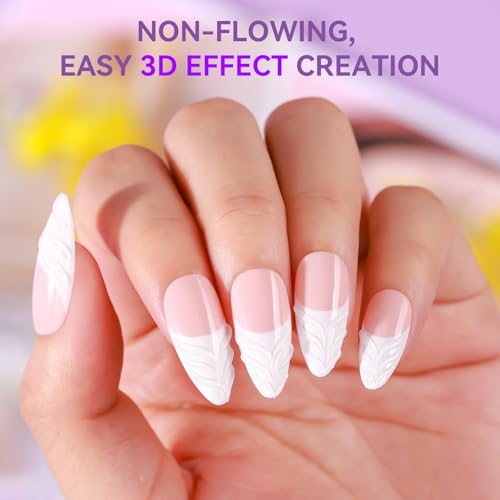 Makartt 3D Gel Nail Art - Clear Sculpting Gel for Nail Designs