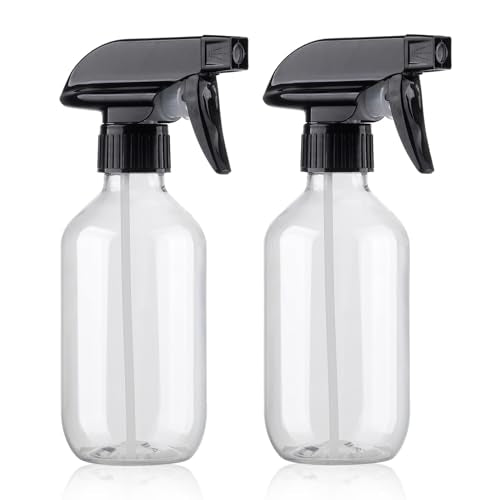 Teyssor Spray Bottle 2-Pack 10oz - Fine Mist & Stream