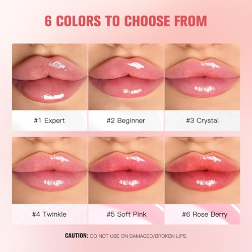 BAISEN DIARY Lip Plumping Oil - Ultra-Hydrating Glossy Finish