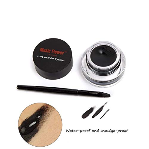 UCANBE 18 Color Eyeshadow Palette + Gel Eyeliner Makeup Set