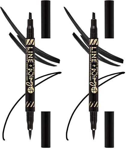 L.A. Girl Line + Wing It Dual Ended Liquid Eyeliner (Pack of 2)