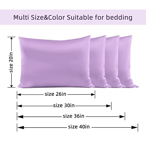 Luxury Satin Silk Pillowcase Set for Hair and Skin, Sleep Set: Standard Size Pillowcase, Satin Eye Mask and Scrunchie