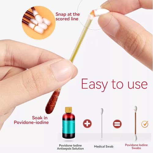 FSA/HSA Eligible Povidone Iodine Swabs, 125-Count
