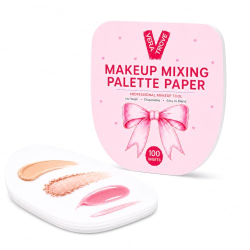 Disposable Nail Art Palette Paper, 100 Sheets | Water-Resistant