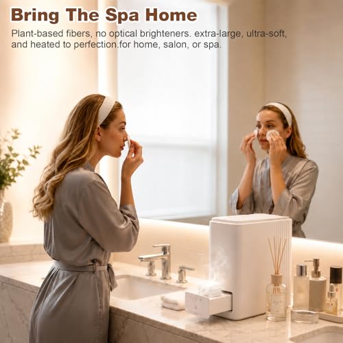 Hot Towel Dispenser Machine with Smart Voice Alerts