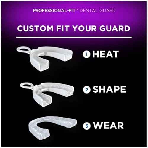 DenTek Professional-Fit Dental Guard for Nighttime Teeth Grinding, 1 Count, (Pack of 3)