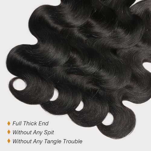 Brazilian Virgin Hair Body Wave Bundles 22 24 26 Inch