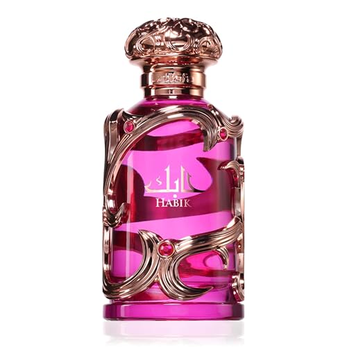 Lattafa Habik Eau de Parfum for Women – Floral Fragrance, 3.4 oz