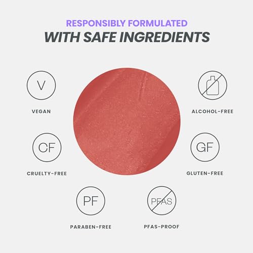 Wonderblading Lip Stain Peel Off Masque (Lovely) with 360 Contour Lipliner (Saddle)