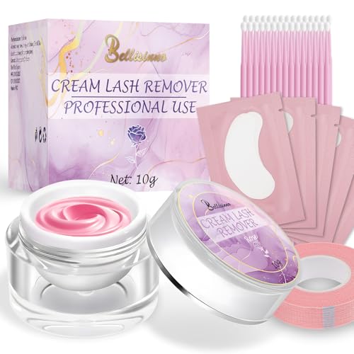 Bellisinno Eyelash Extension Remover Gel, Fast 1-3 Min, Non-Irritating, 10g