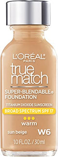 L'Oréal True Match Super-Blendable Liquid Foundation W6 Sun Beige