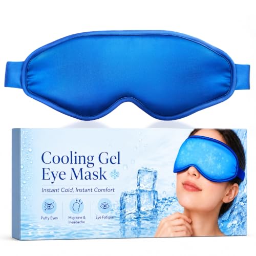 Cooling Eye Mask for Puffy Eyes & Migraines - FSA/HSA Eligible