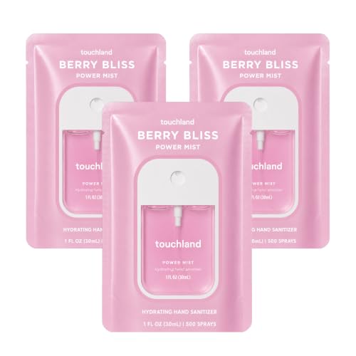 Touchland Berry Bliss Hand Sanitizer Spray Trio 3 Pack