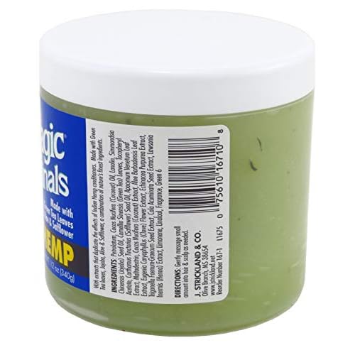 Blue Magic Originals Indian Hemp 12 Ounce Jar (354ml) (6 Pack)